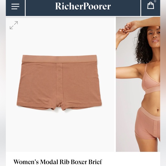 RicherPoorer Boxer Brief and Bralette set - Picture 6 of 7
